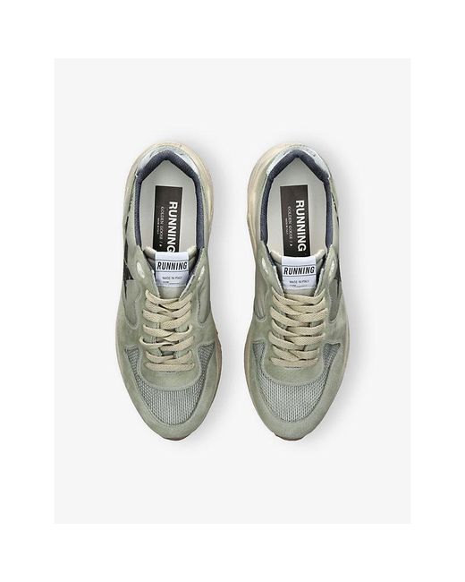 Golden Goose Deluxe Brand White Running Sole 35947 Leather And Suede Trainers for men
