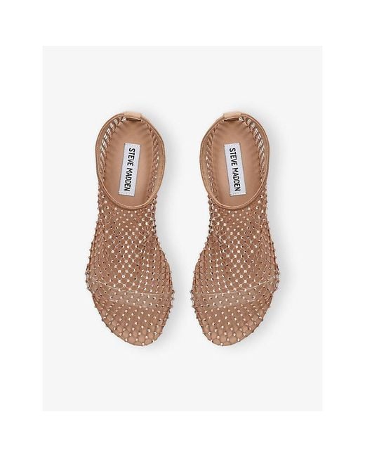 Steve Madden Pink Mino Mesh Flats