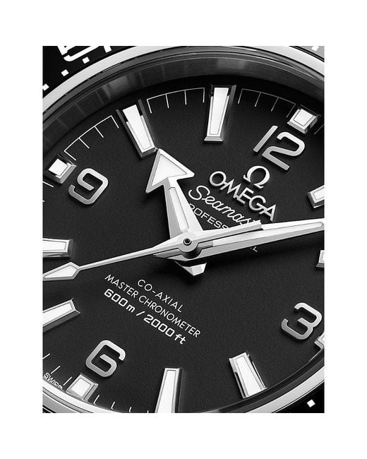 Omega Metallic Seamaster Planet Ocean 600M Stainless-Steel Watch 42Mm for men