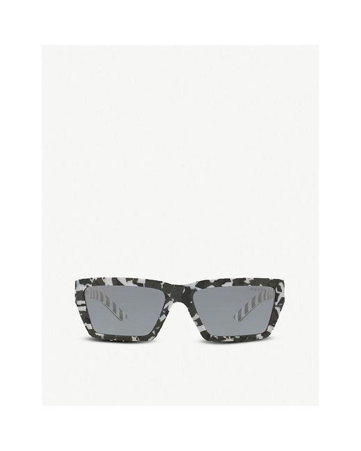 Prada - Cat Eye Sunglasses - Ruby Red Sandy Beige - Prada Collection -  Sunglasses - Prada Eyewear - Avvenice
