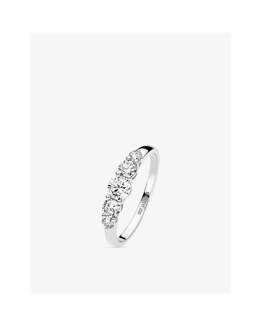 Sif Jakobs White Tiara 14Ct- And 0.67Ct Lab-Grown Diamond Ring