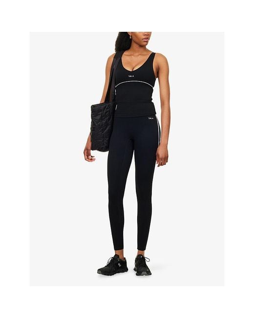 WE Are Tala Blue Skinluxe Branded High-Rise Leggings