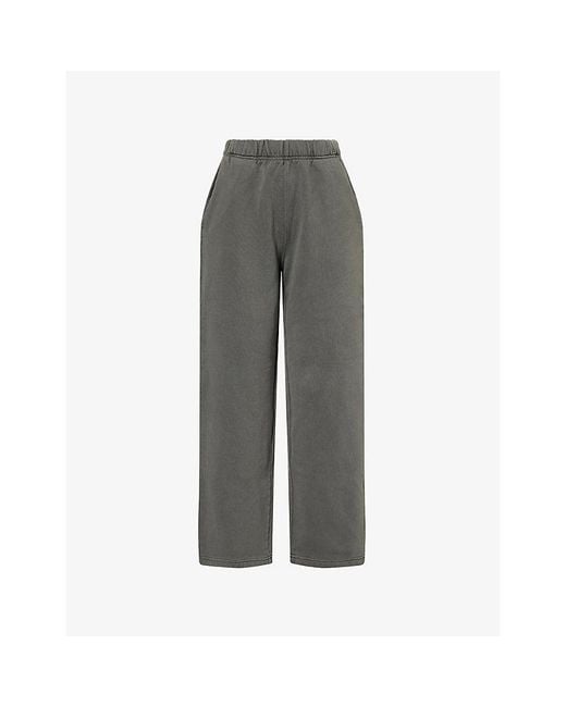 Carhartt Gray Benton Straight-Leg Cotton Jogging Bottoms