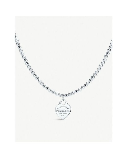 Tiffany & Co Metallic Return To Tiffany Heart Tag