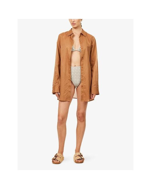 Cheap Monday Natural Fiji Tunic Cotton Shirt