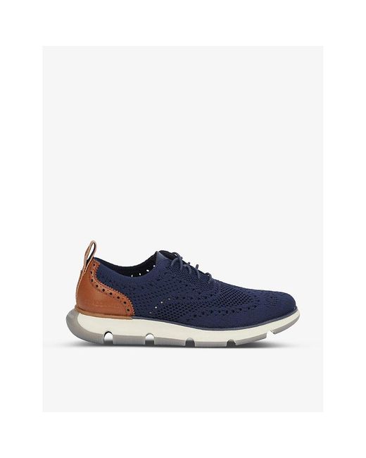 Cole haan Sapato Zerogrand Stitchlite Oxford Azul