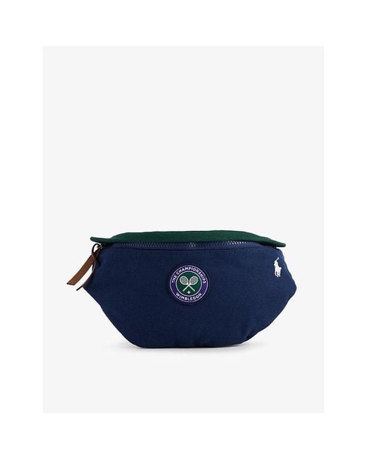 Polo Ralph Lauren Blue X Wimbledon Cotton-twill Belt Bag for men