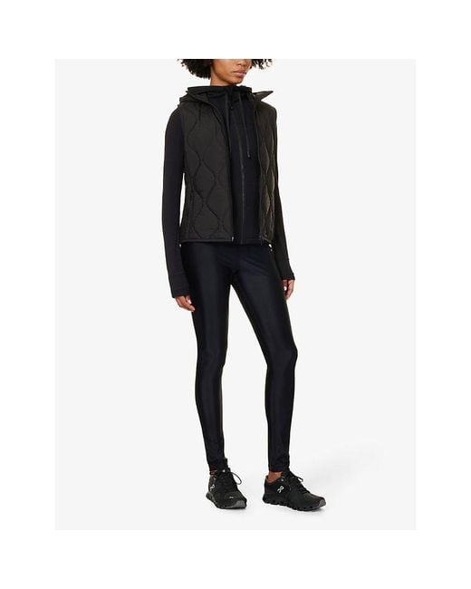 lululemon athletica Black Define High-Neck Stretch-Jersey Jacket