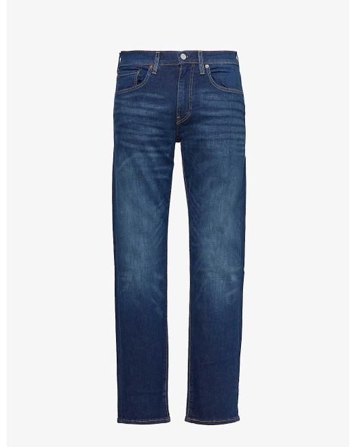 Levi's Blue 502 Tapered-leg Stretch-denim Jeans for men