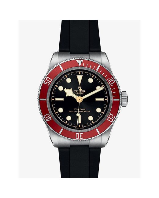 Tudor Red Bay Stainless-Steel Automatic Watch 41Mm for men
