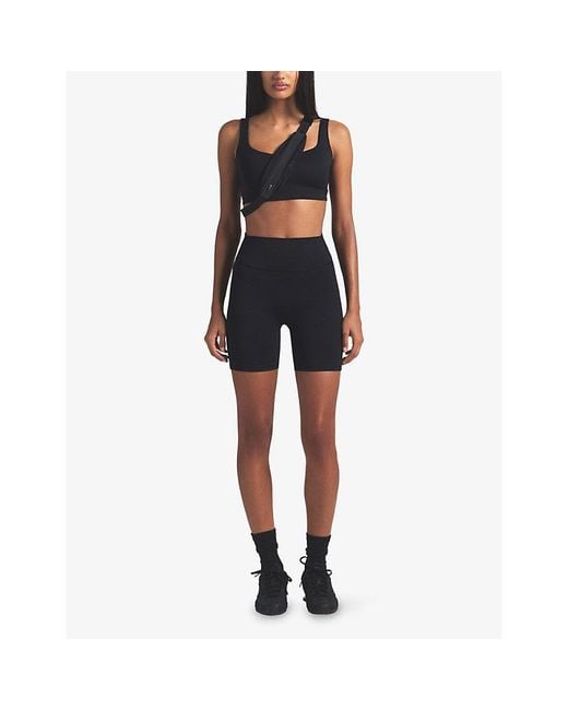 NikeSKIMS Blue Matte 5-Inch Biker Shorts