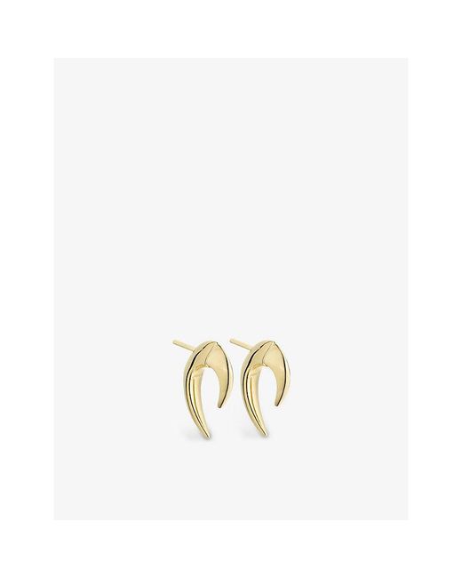 Shaun Leane Metallic Talon Mini-Plated Vermeil Earrings