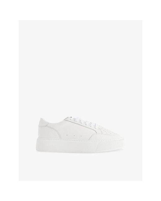 Arne White Court 2.0 Leather Trainers for men