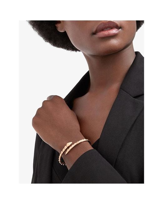 BVLGARI Natural Serpenti Viper 18Ct Rose- Bracelet
