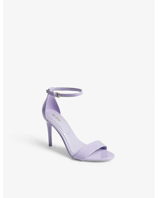 ALDO Purple Cally Patent Sandals