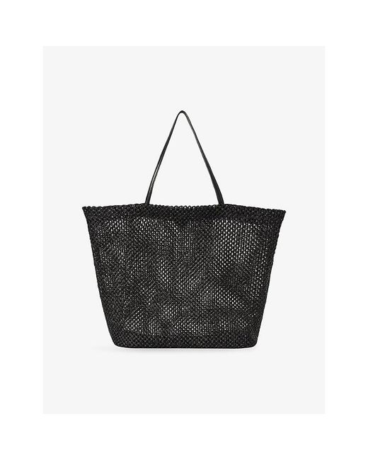 The Row Black Barn Nylon Tote Bag