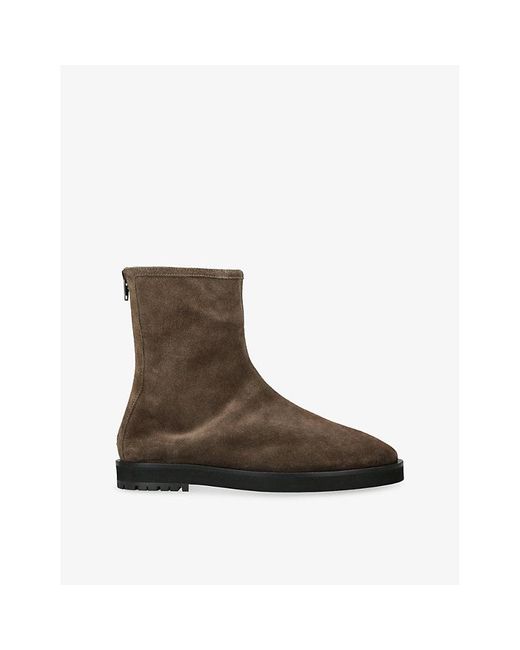 Dear Frances Women's Brown Joss Suede Ankle Boots