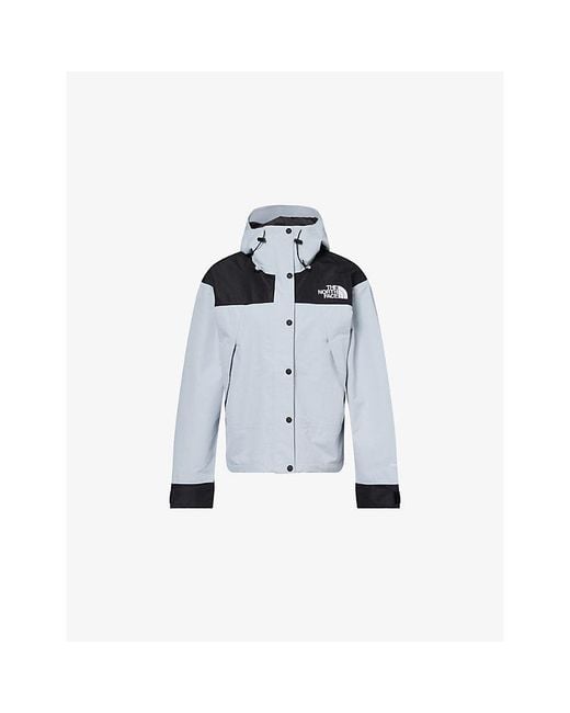 The North Face Blue Mono Mountain Hooded Shell Jacket