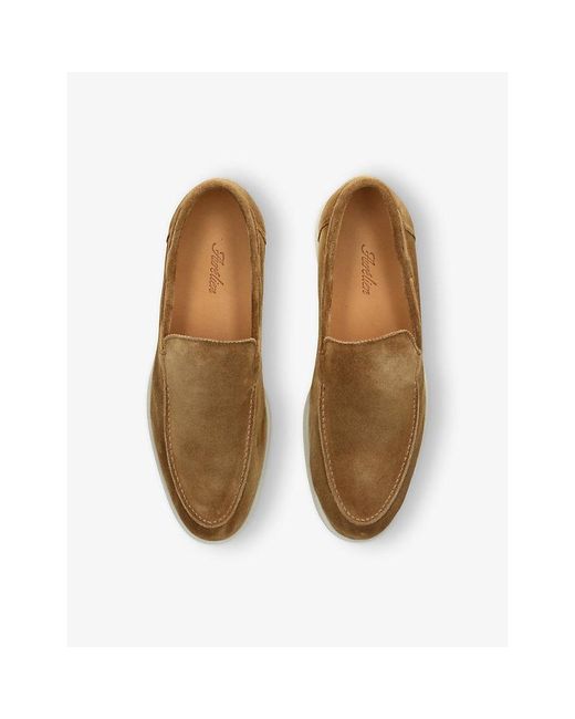 Aurélien Natural Yacht Suede Loafers for men