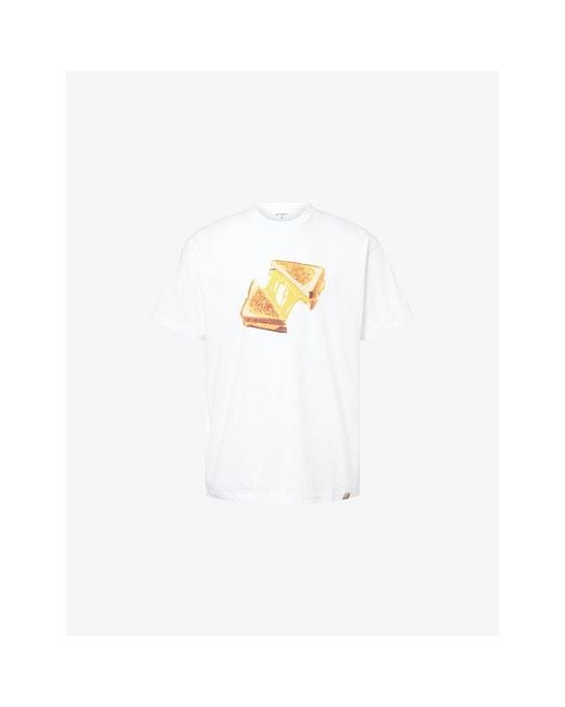 Carhartt White Cheese Toast Short-Sleeve Cotton T-Shirt for men