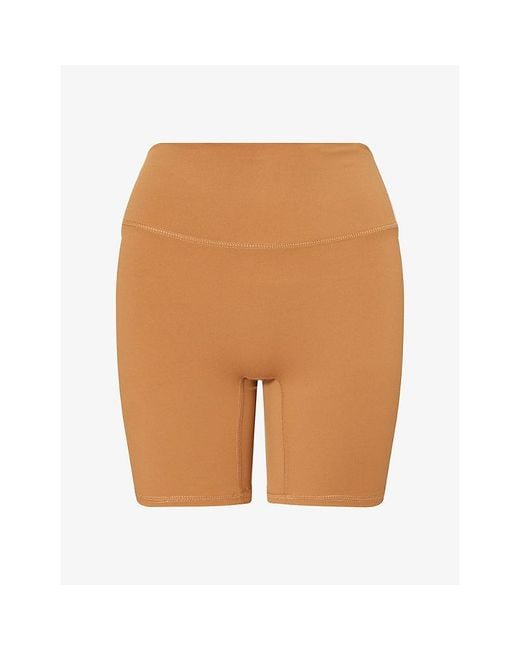Cheap Monday Natural Griffith High-Rise Stretch-Jersey Shorts