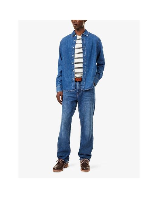 Gant Blue Mid Worn for men