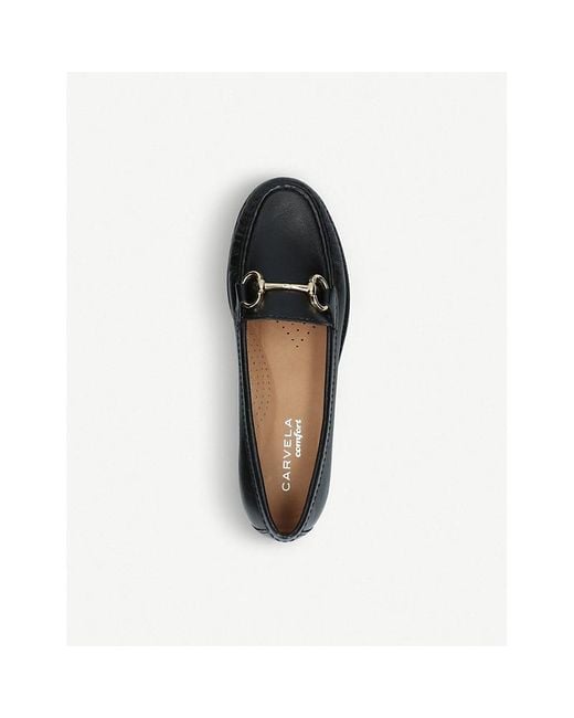 Carvela Kurt Geiger Black Click Leather Loafers