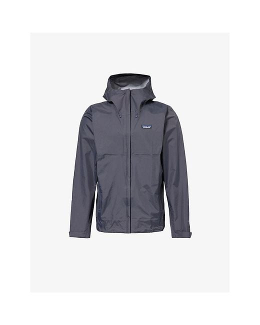 Patagonia Blue Torrentshell 3l Brand-patch Recycled-nylon Jacket for men