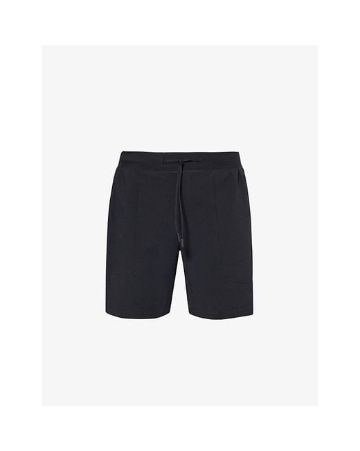 lululemon athletica Blue License To Train Tapered-fit Stretch Recycled-nylon Short for men