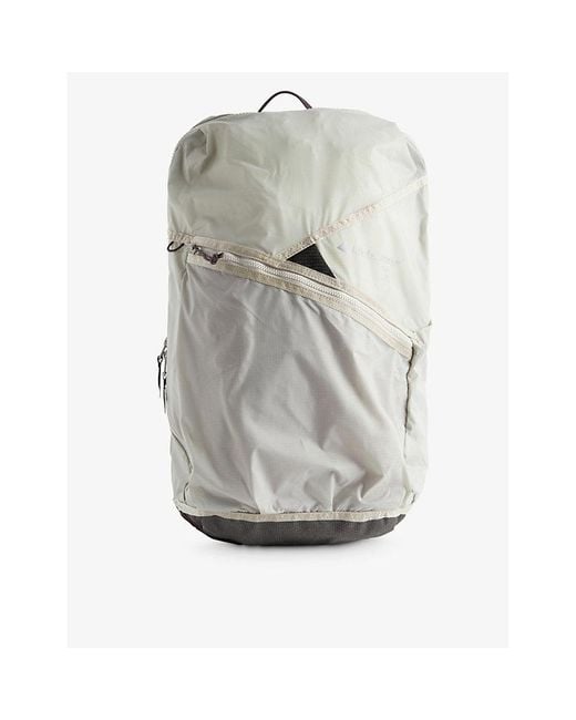 Klattermusen Gray Gjalp Woven Backpack for men