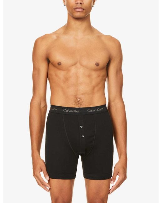 Button clearance fly briefs