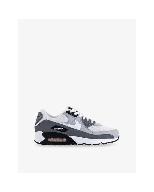 Nike White Air Max 90 Woven Trainers for men