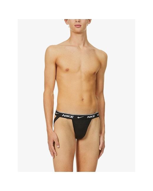 nike black jockstrap