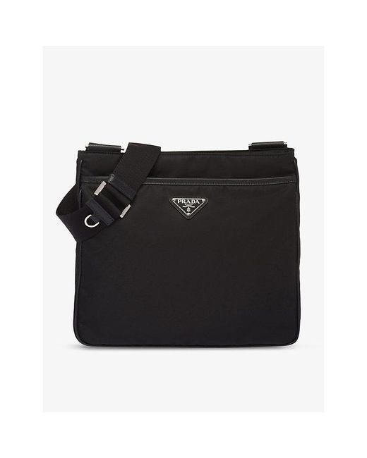 Prada Black Re-nylon Recycled-nylon Shoulder Bag