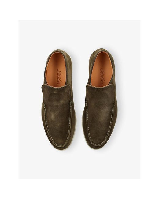 Aurélien Green City Suede Loafers