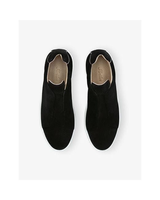 Aurélien Black Aur3 Suede Trainers for men