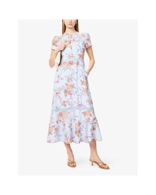 knee length dresses for ladies Wildbloom Caroline Midi Dress