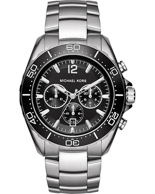 Michael Kors Multicolor Mk8423 Windward Stainless Steel Chronograph Watch for men