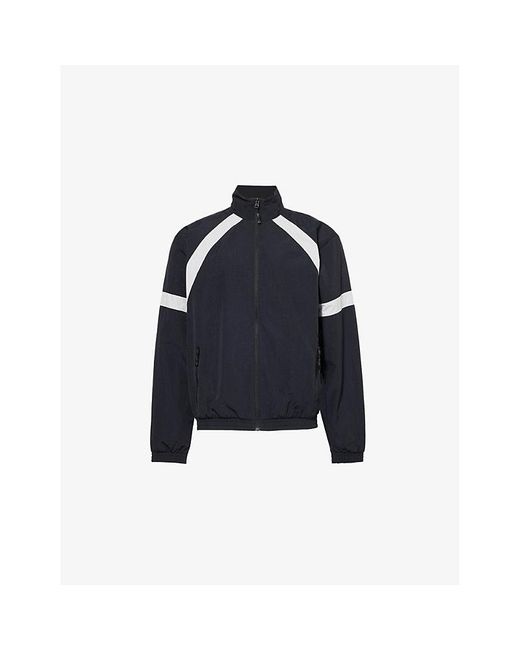 GYMSHARK Blue Everywear Coaches Woven Track Jacket for men