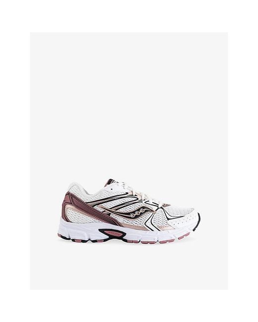 Saucony White Ride Millenium Mesh Trainers