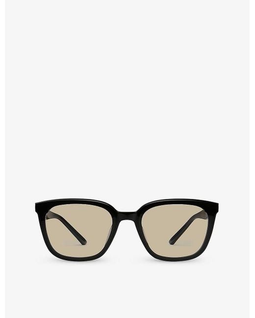 Gentle Monster Brown Pino 01 Square-frame Acetate Sunglasses