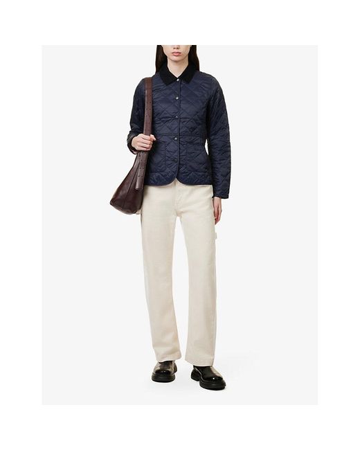 Barbour deveron quilted jacket navy deals