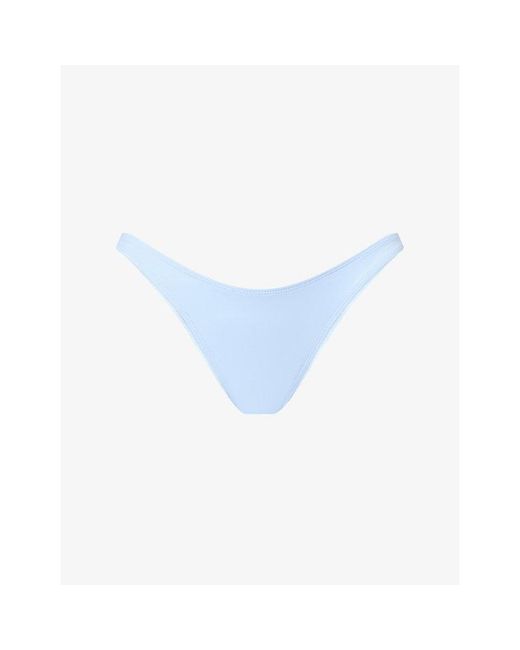 Away That Day Blue Maui Bikini Bottoms