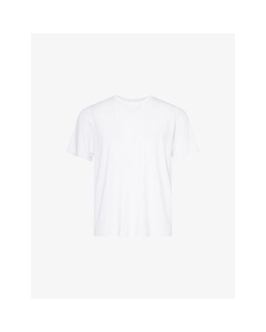 CHE White Body Crew Neck Modal-Jersey T-Shirt for men