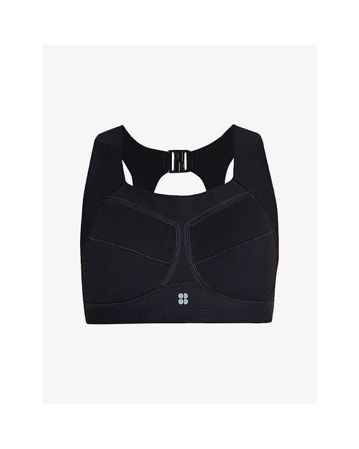 Sweaty Betty Black Zero Gravity Running Bra