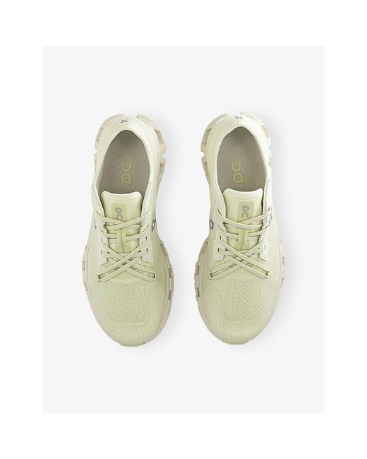 On Shoes White Cloud X Mesh Trainers