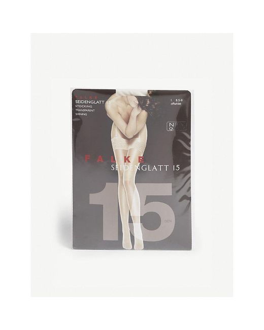 Falke Multicolor Seidenglatt 15 Knitted Stockings
