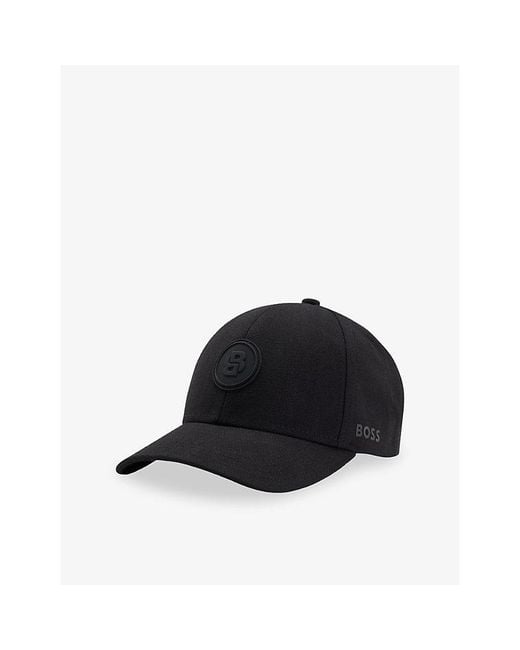 Boss Black Logo Adjustable Cotton Cap for men
