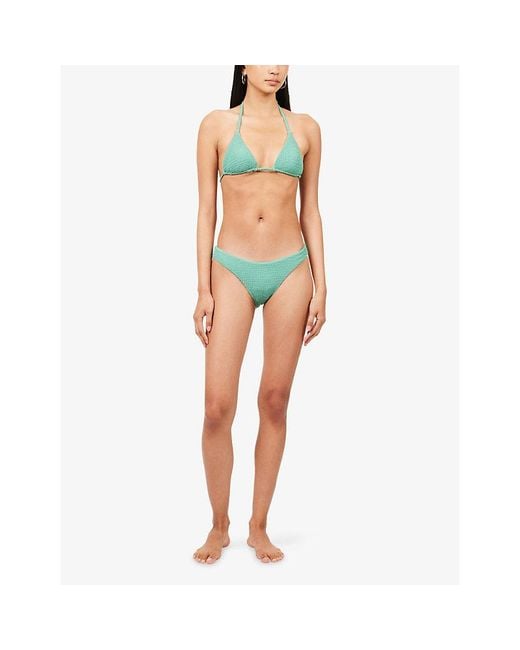 Cheap Monday Green Byron Bikini Bottom