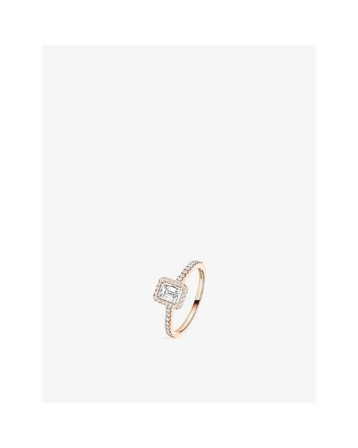 Messika White Joy 0.25Ct 18Ct And 0.45Ct Diamond Ring